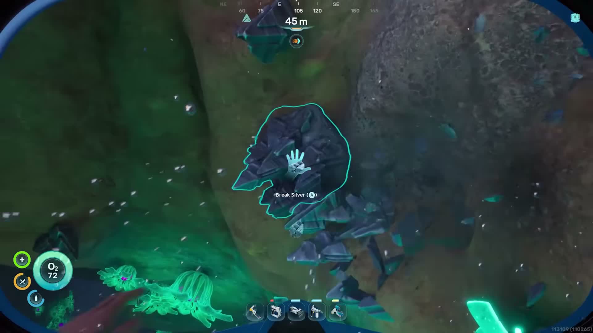 Breaking a Silver Node by hand